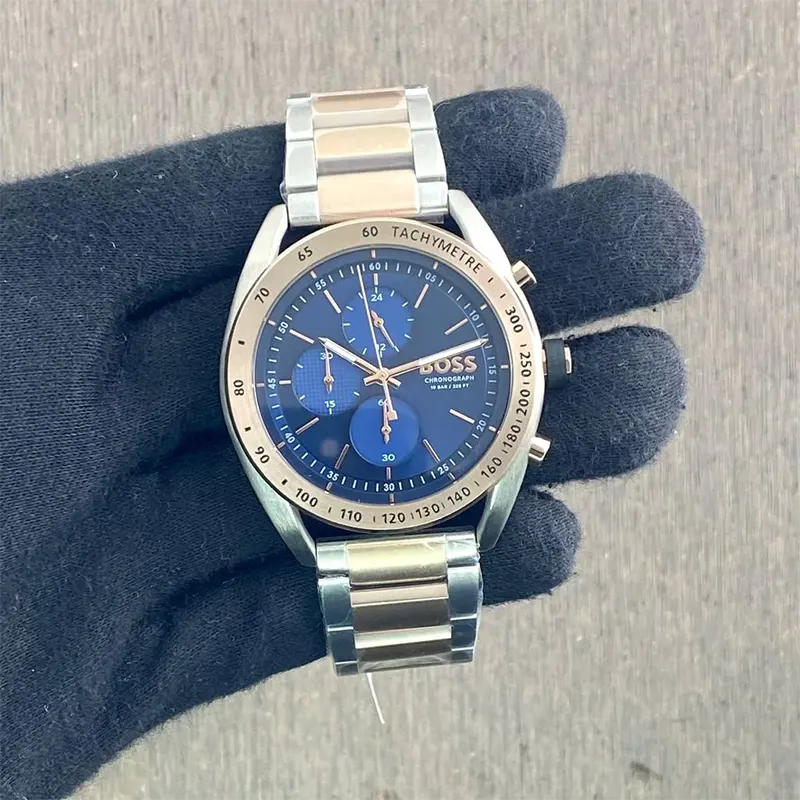 Hugo Boss Center Court Blue Dial Quartz Men's Watch- 1514026